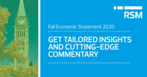 2020 Fall Economic Statement: Detailed commentary